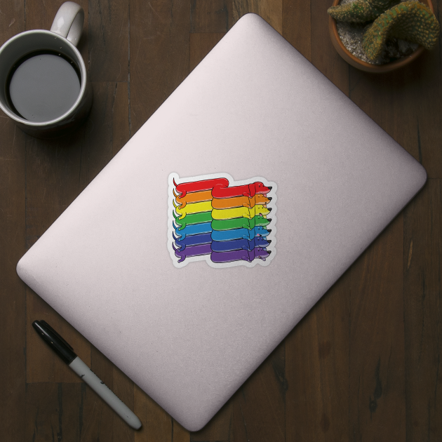 Rainbow Dachshunds by GoshWow®